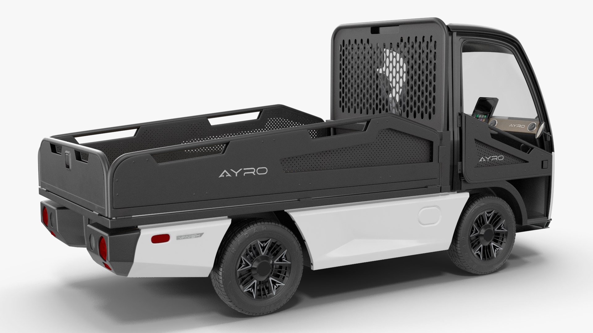 3D Model AYRO Vanish Electric Mini Truck Pickup Bed Rigged - TurboSquid ...