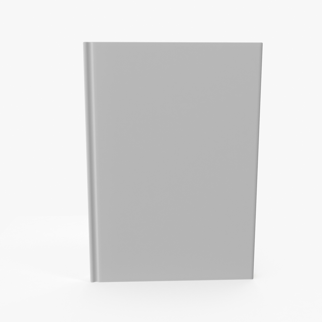 3D White Book - TurboSquid 1574293