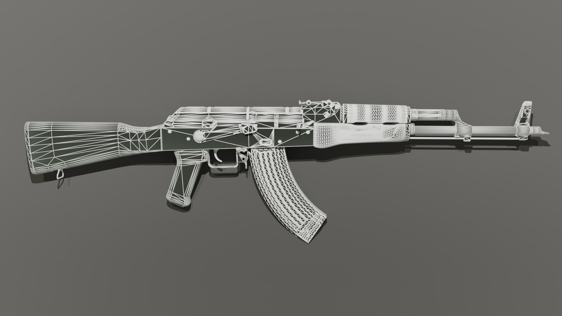 AKM Mid Poly Model Model - TurboSquid 2373909