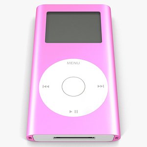 iPod Mini Pink 3D Model