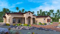 Spanish themed house