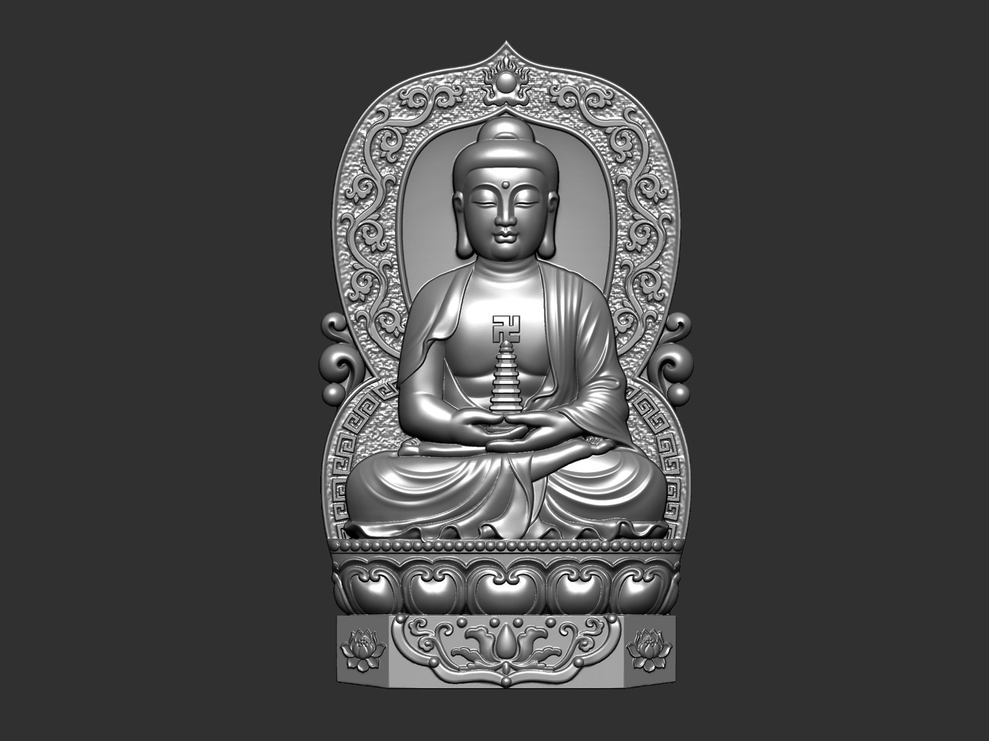 3D Buddha TurboSquid 2167233