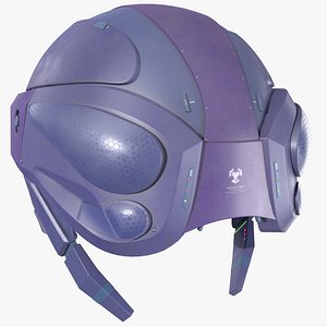 Sci Fi Helmet PBR