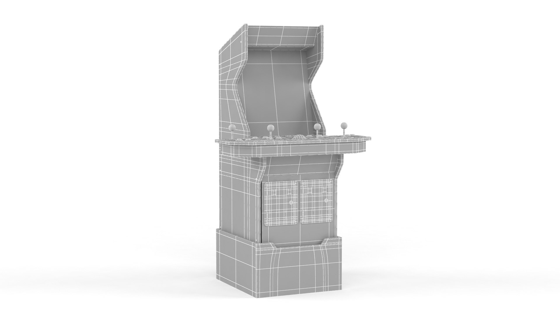 Arcade Machine 3D Model - TurboSquid 1871801