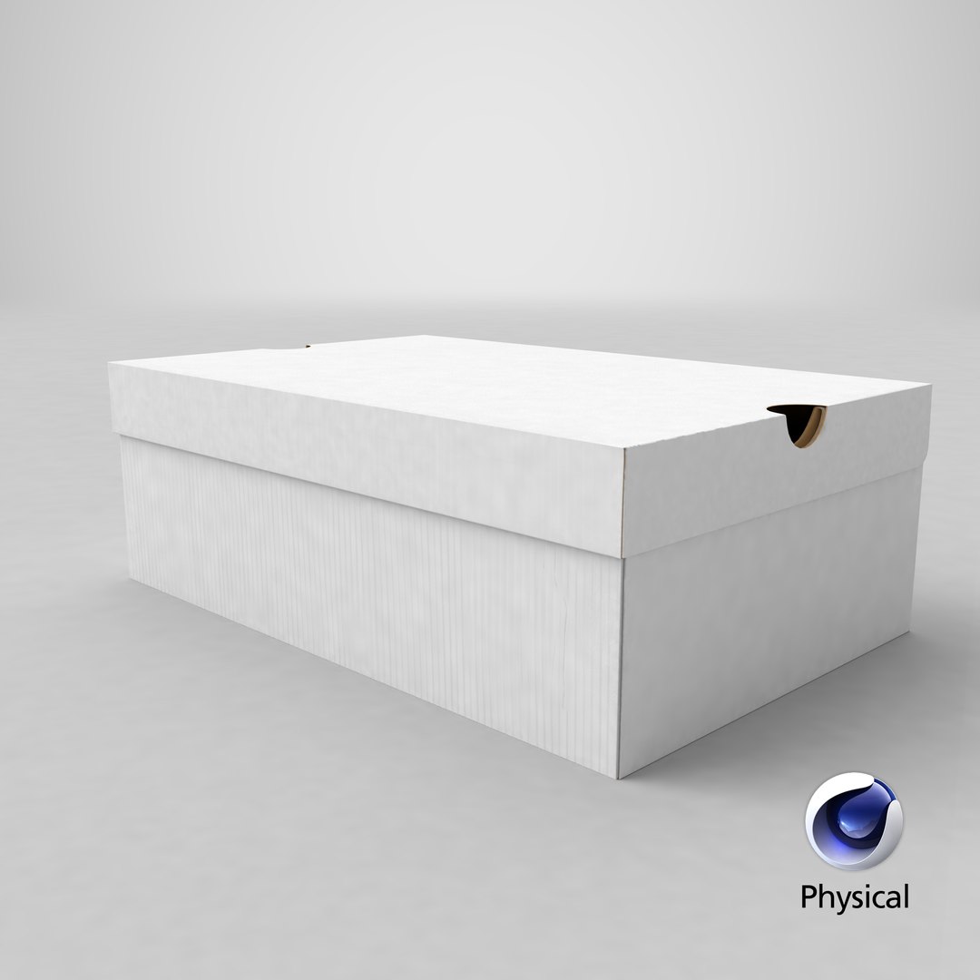 3D Shoes Packaging Box Closed model https://p.turbosquid.com/ts-thumb/lM/OR8NHt/ZQ/stemcell_cinema_4d_physical_render/png/1687440181/1920x1080/fit_q87/50ae200d99e0bc670670211c6d30d0b70d5ebcaa/stemcell_cinema_4d_physical_render.jpg