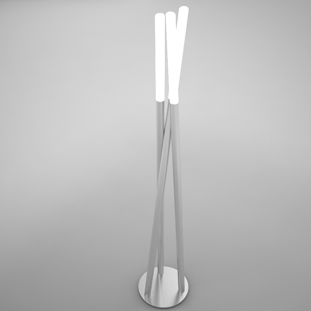 3d Lamp Scene Model