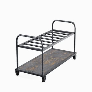 Steel Cart 01 3D model