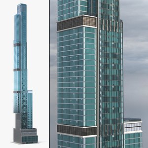 Modern High Rise Residential Tower