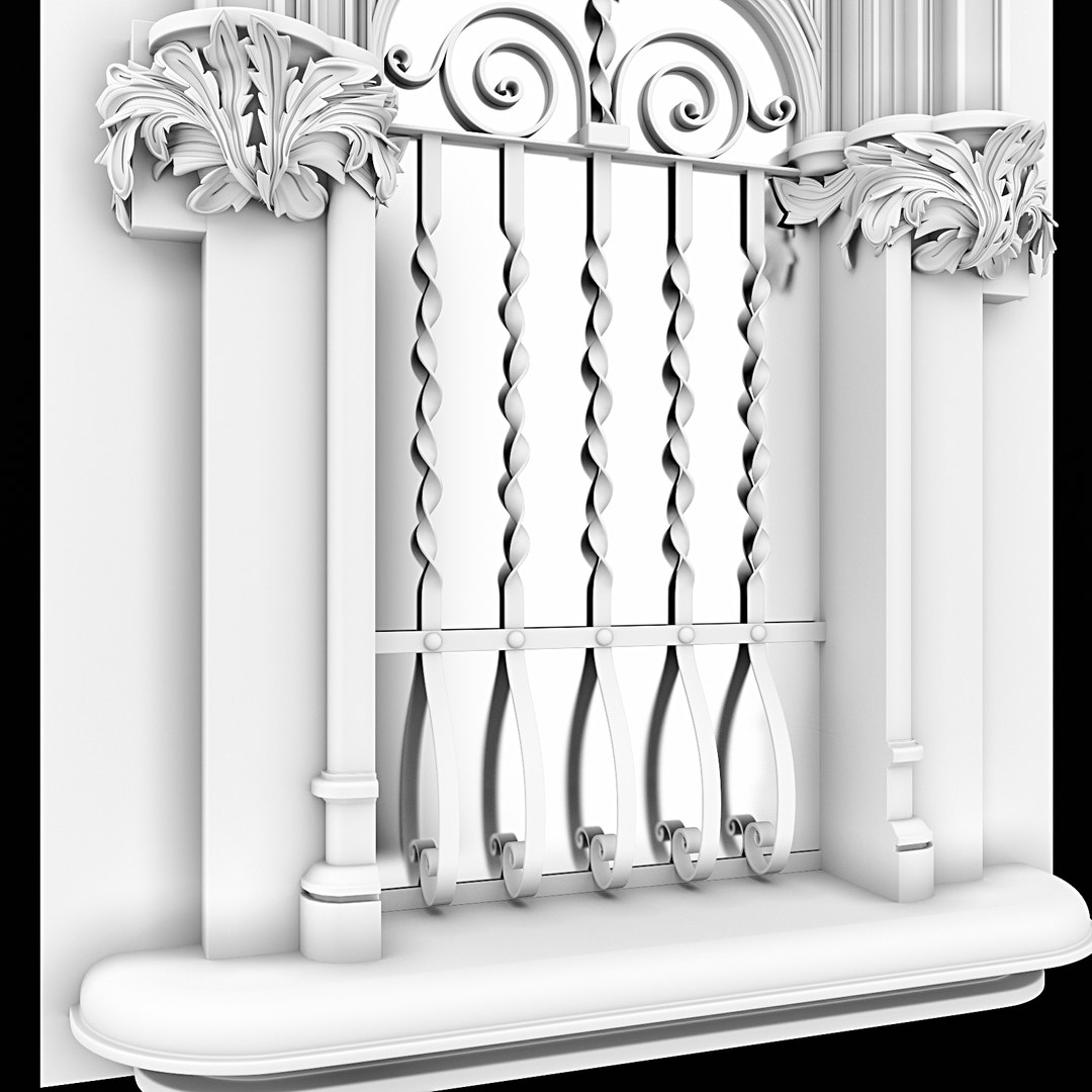 3d Model Window Pattern