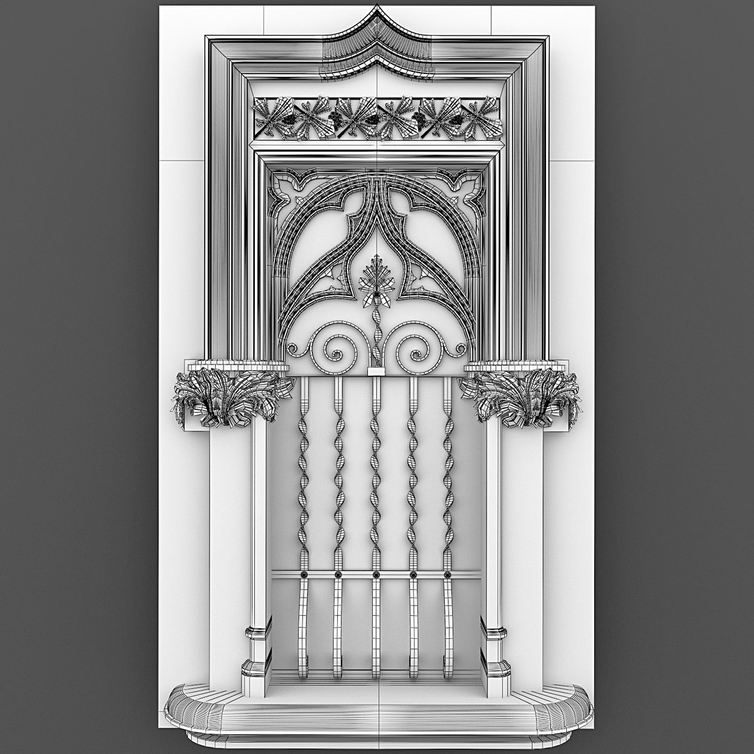 3d Model Window Pattern