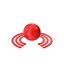 Ondas de radio rojas