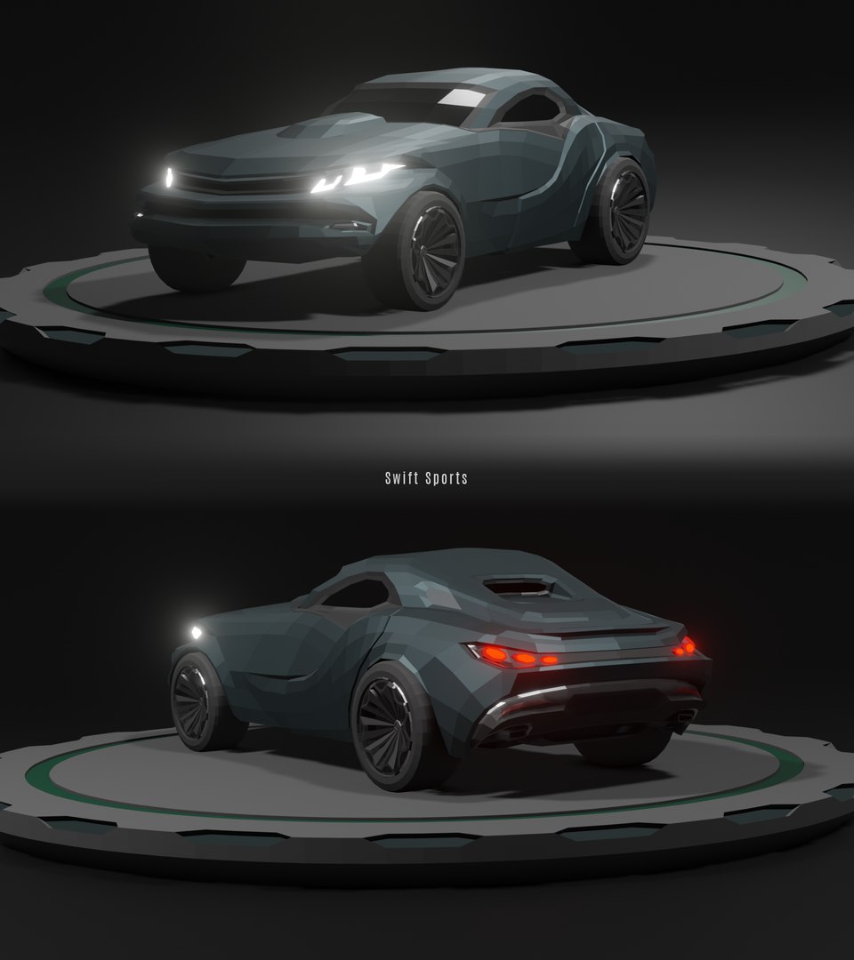 3D Generic Concept Car Pack - Low Poly model https://p.turbosquid.com/ts-thumb/lM/hWBGO9/tV/swift03/png/1667497970/1920x1080/fit_q87/2d94180dce2fab2c2c03b4f2f087e17569a6a524/swift03.jpg