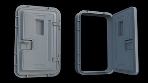 Sci-Fi Service door