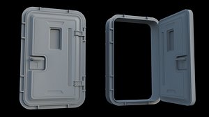 Sci-Fi Service door