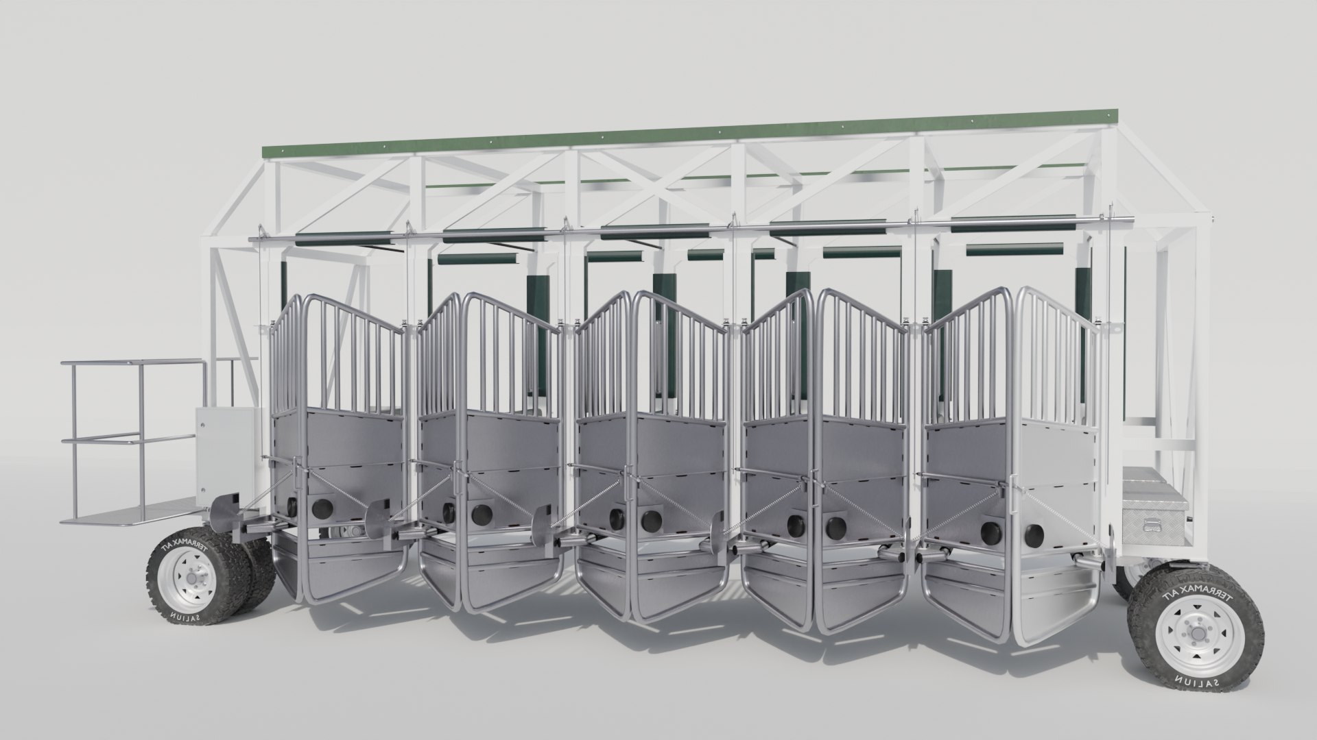 Horse Racing Starting Gate 3D Model 3D Model - TurboSquid 2155038