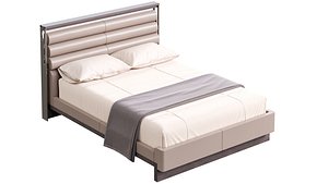 3D Holly Hunt Eon Bed v01 model