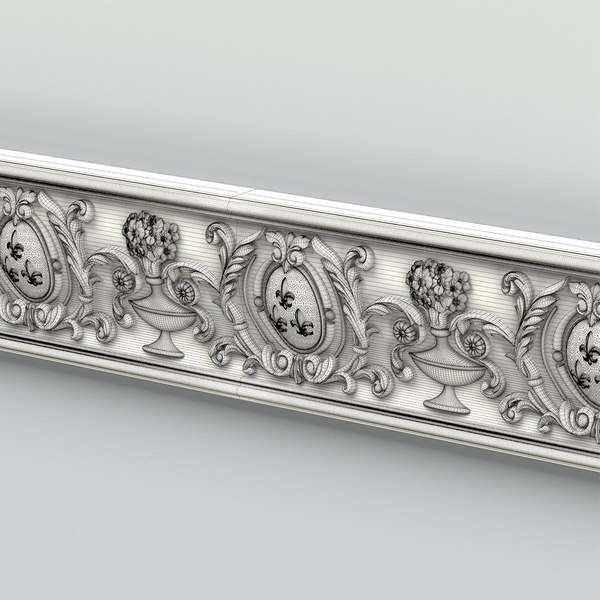 3d decorative molding model