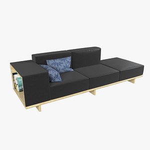 Leather sofa