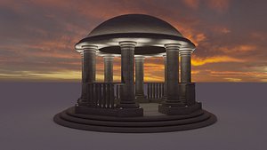 classic pergola 3D