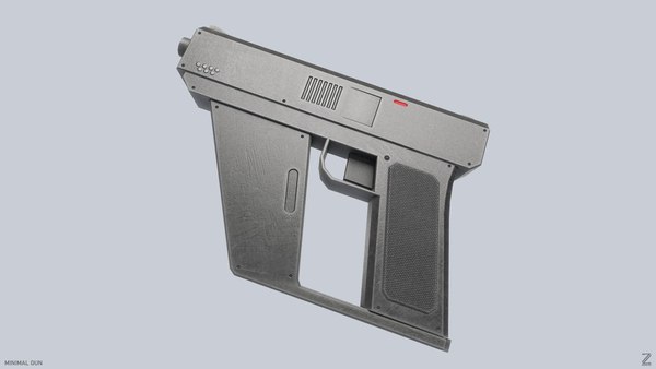 modelo 3d Arma mínima - TurboSquid 2237052