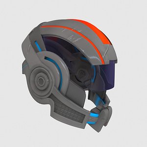 Sci-fi helmet
