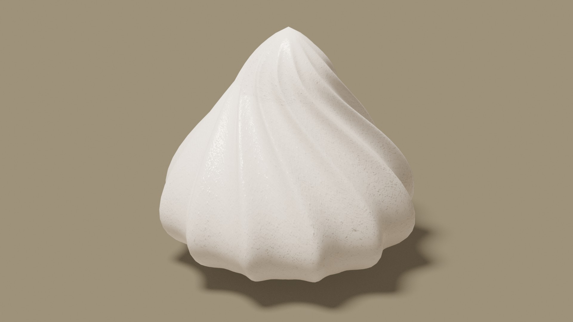 3D Whipped Cream 03 Model TurboSquid 2094772