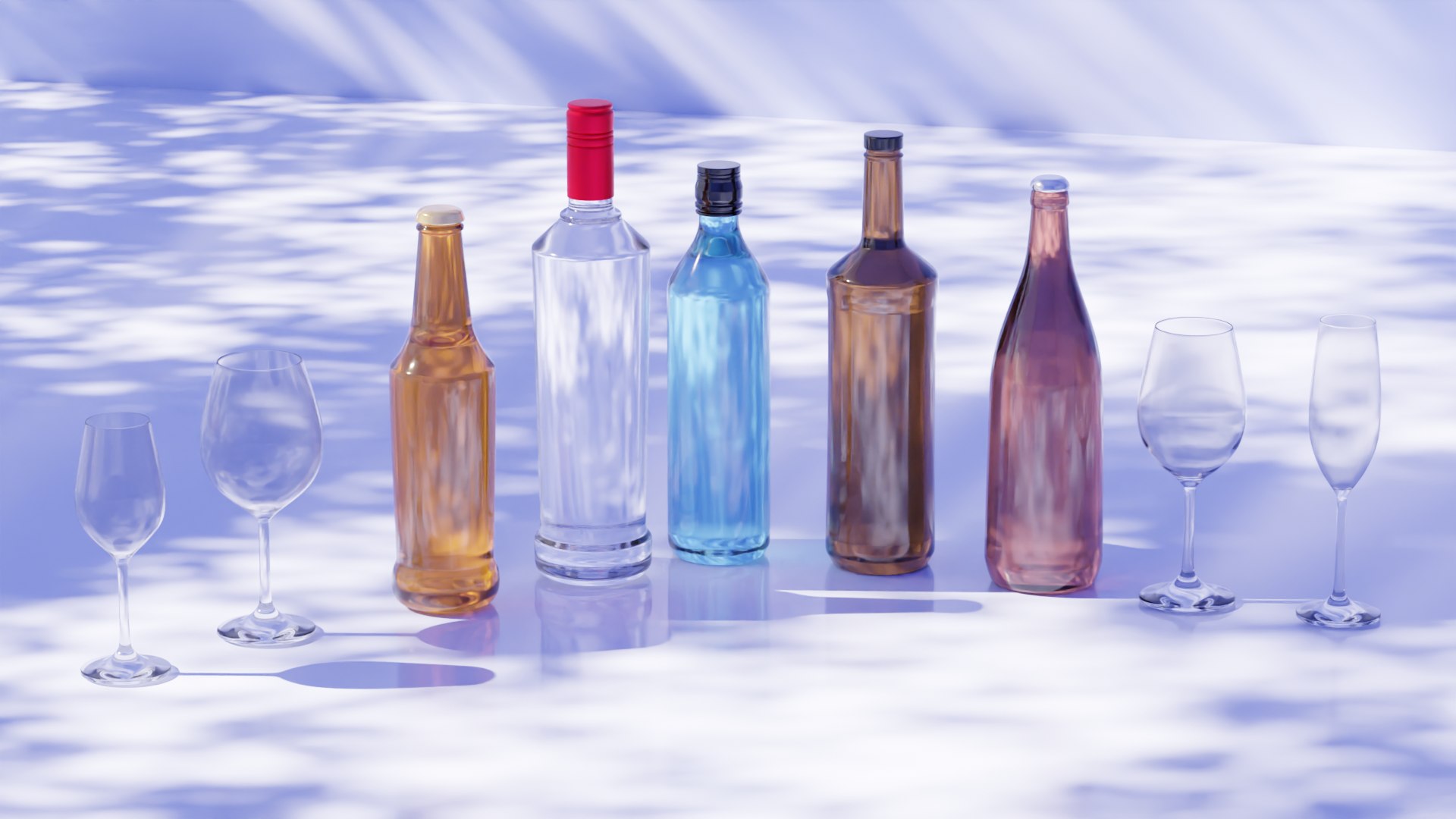 3D Ultimate Glass Bottle Collection Beverage and Decorative Bottles https://p.turbosquid.com/ts-thumb/lN/9hPOZJ/FU/winepack5/png/1775717120/1920x1080/fit_q87/e0392f01c4d45a2d06fa41e5a669386517feda42/winepack5.jpg
