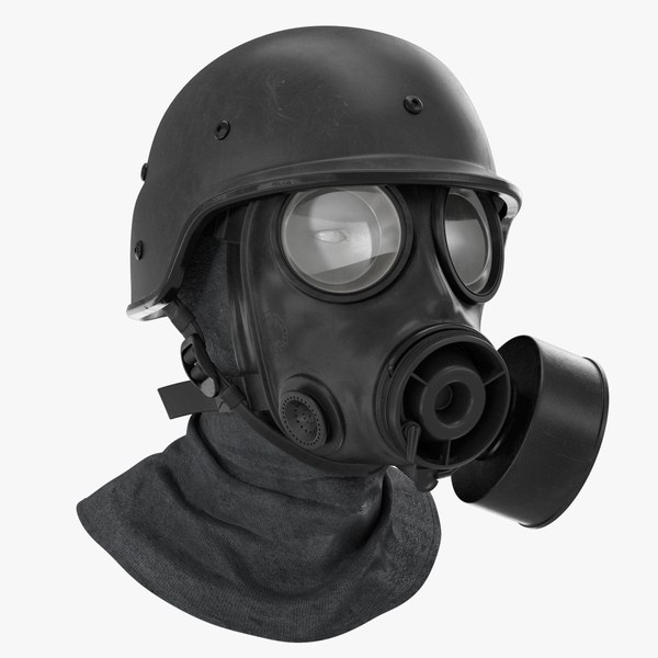 Modello 3D Maschera antigas militare PBR - TurboSquid 1577637