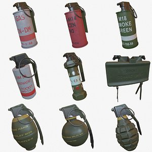 3D Grenade pack