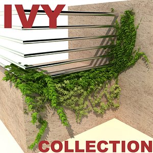 ivy modelled 3d model