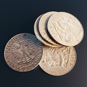 Polish 10 zloty coin