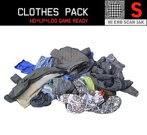 clothes floor 3D model