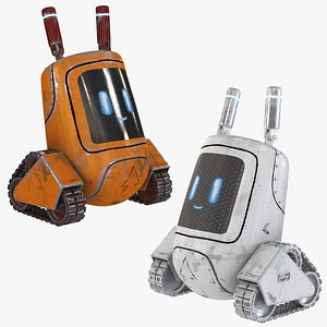 Mini Robot Collection 3D model