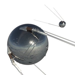 3D sputnik 1