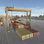 3D container cargo