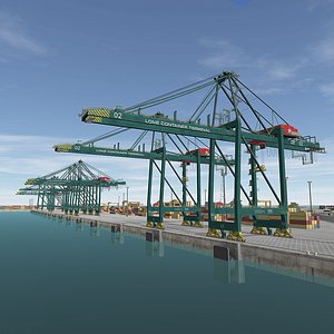 3D container cargo