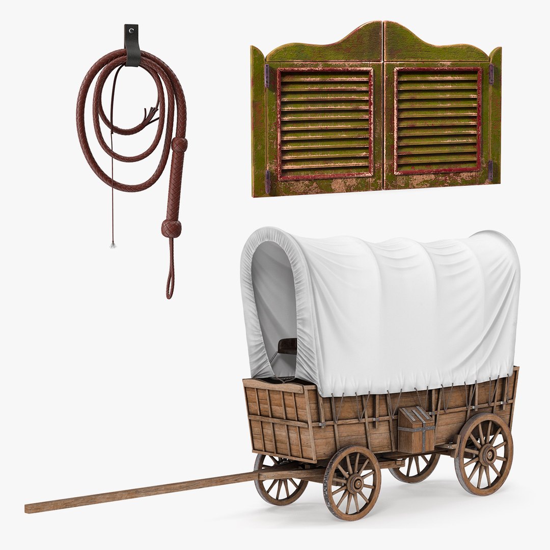 Western Ranch Accessories Collection 3D model preview