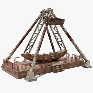 Pirate Ship Ride Abandoned