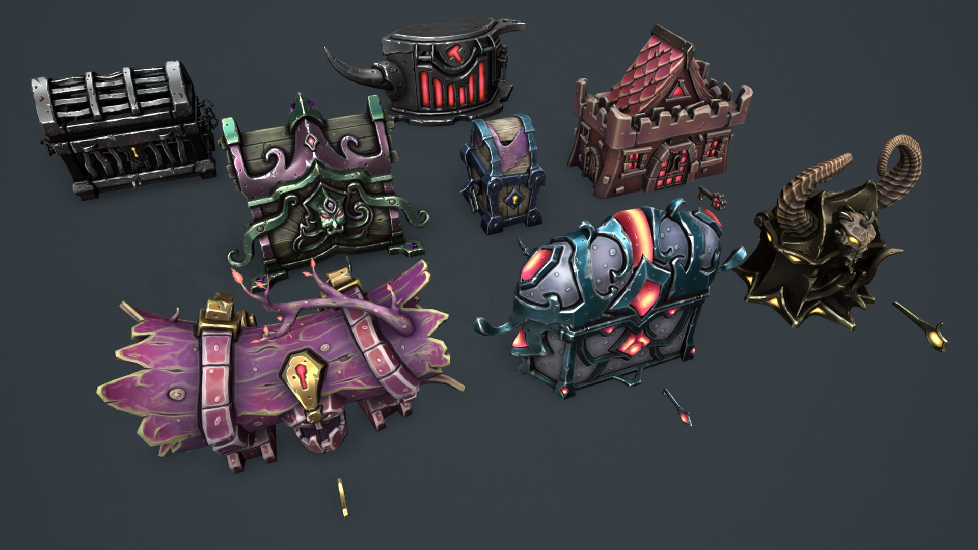 Fantasy chests 2 3D model https://p.turbosquid.com/ts-thumb/lN/f2oz4D/tM/7/png/1679035513/1920x1080/fit_q87/90e72d720175d8d96cd4e6211eaeeabd66979ec9/7.jpg