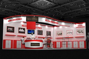3D model 8X5 BOOTH