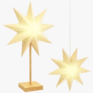 Christmas Paper Stars Collection V2