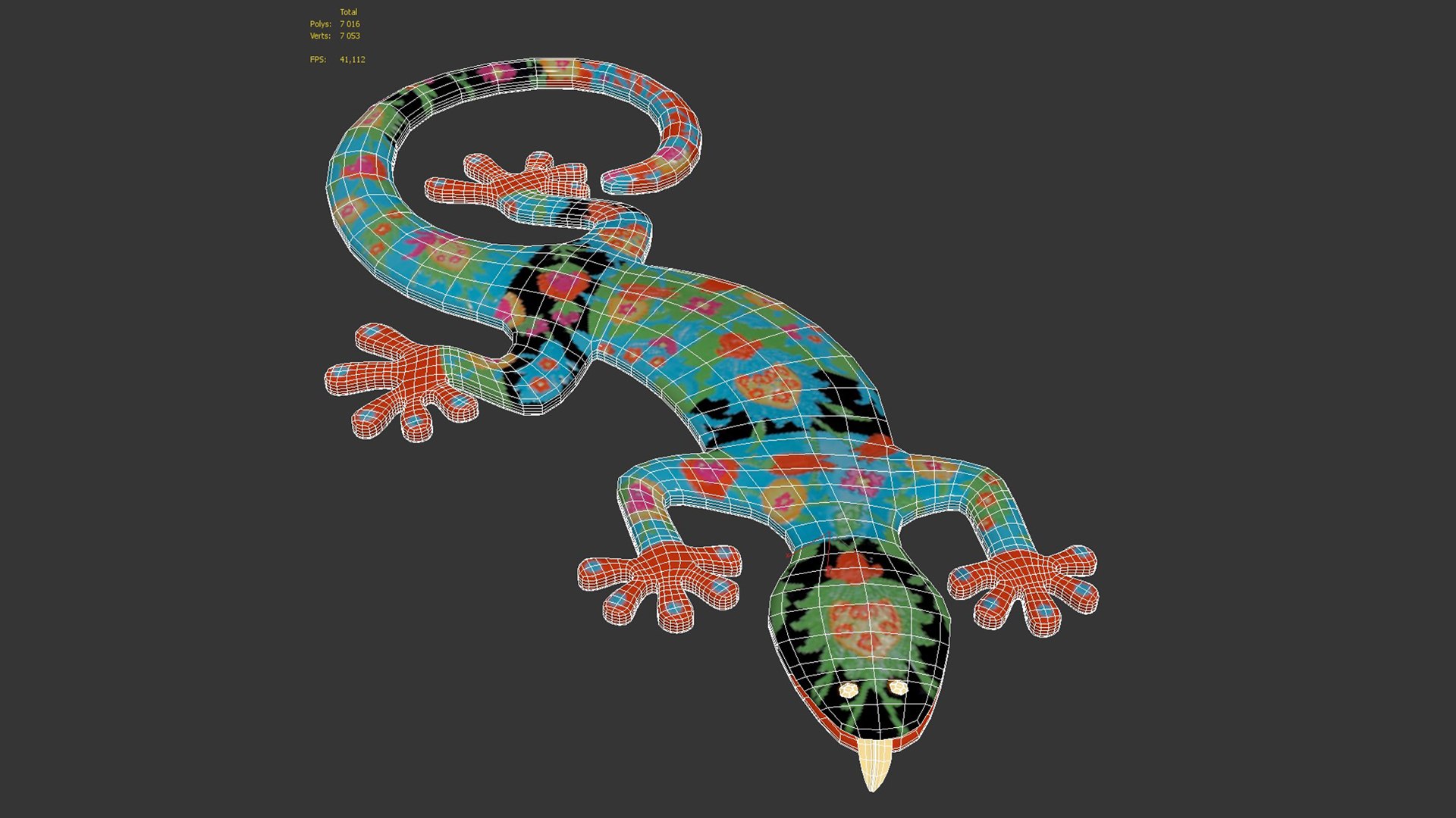 Decor Gecko 3D Model - TurboSquid 2041561