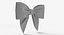 red bow 3D