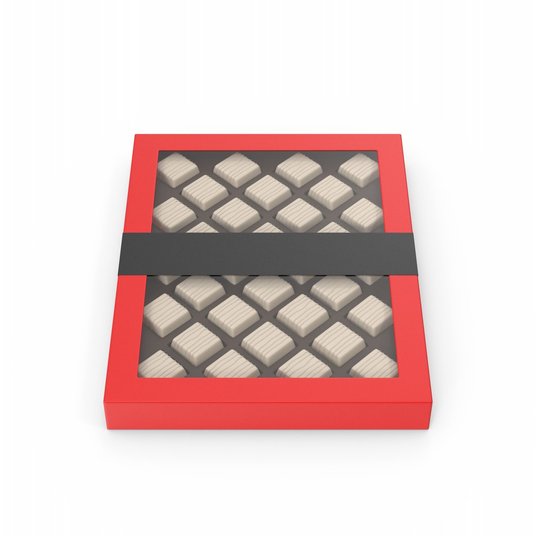 Red Chocolate Box 3D model https://p.turbosquid.com/ts-thumb/lN/uBorR2/Kq/redchocolatebox.e01.2k/png/1752650197/1920x1080/fit_q87/51b82d78c501dd7335a03f9fdcf5d0eafec7aaca/redchocolatebox.e01.2k.jpg