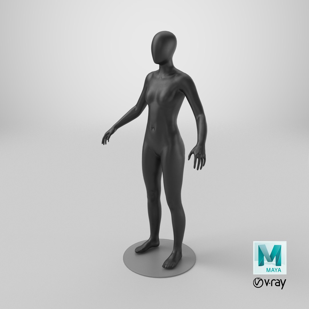 Female Mannequin Black 3D https://p.turbosquid.com/ts-thumb/lN/z3pdZW/JN/stemcell_maya_vray_render/png/1783704702/1920x1080/fit_q87/e87c2159b401dedf26c8dfe0081e6953d75e5a77/stemcell_maya_vray_render.jpg
