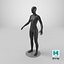 Female Mannequin Black