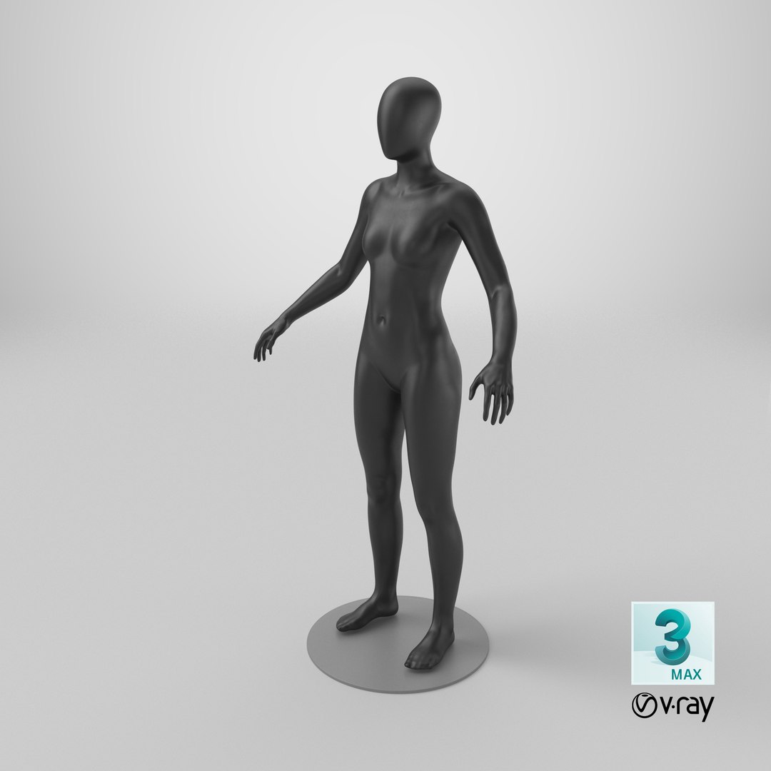 Female Mannequin Black 3D https://p.turbosquid.com/ts-thumb/lN/z3pdZW/Ma/stemcell_max_vray_render/png/1783704707/1920x1080/fit_q87/fb54623555f529b5f76f5f304281d8fd77a376a6/stemcell_max_vray_render.jpg