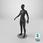 Female Mannequin Black