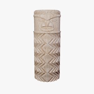 Kanak jamb - Totem 3D