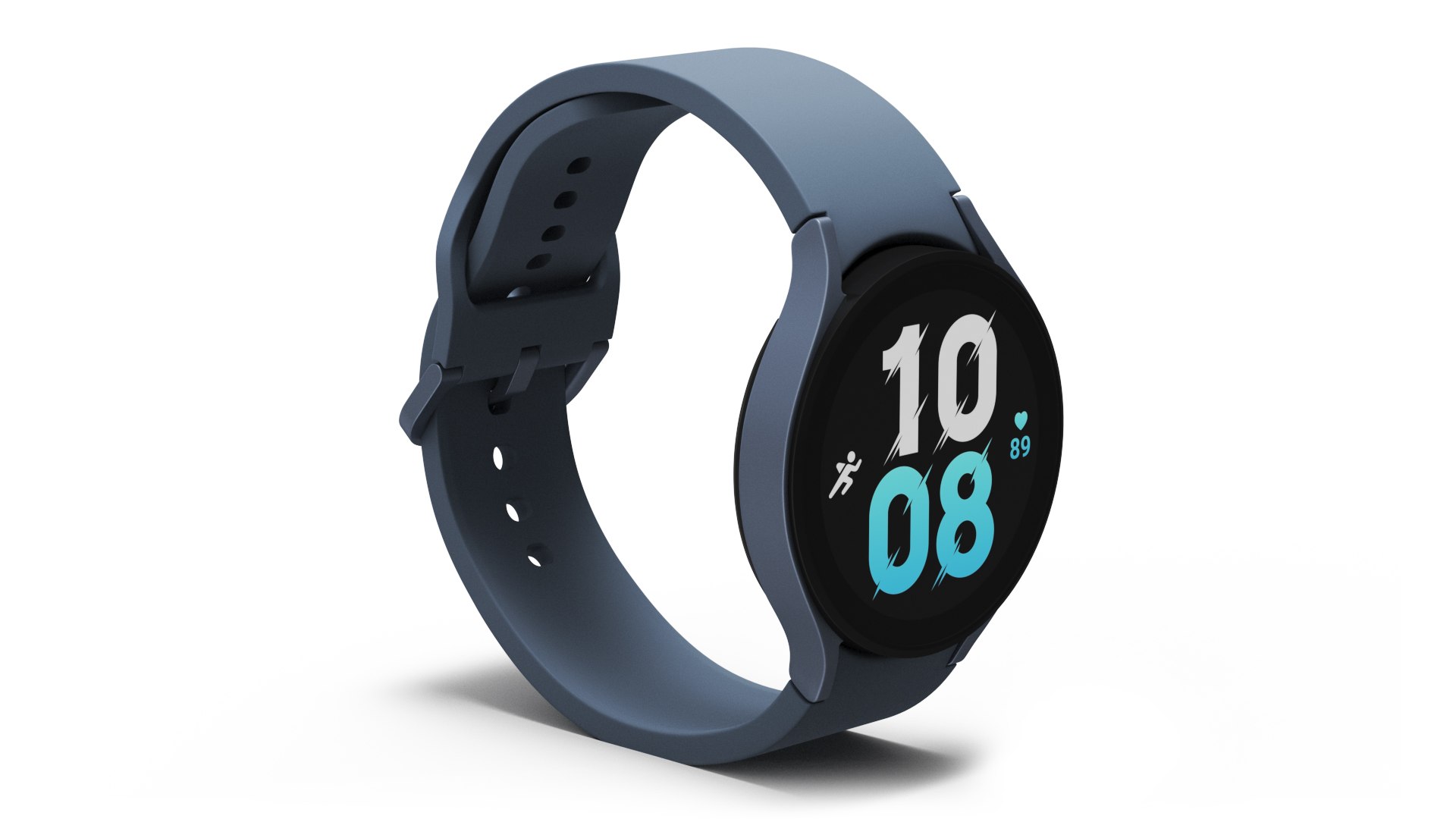Sapphire Samsung Galaxy Watch 5 large 44mm 3D model preview